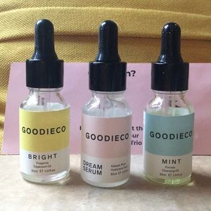 GoodieCo cleansing oils